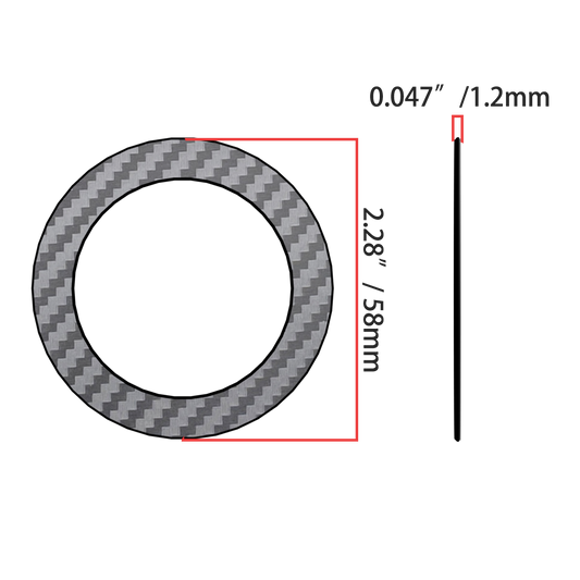 Carbon Magnetic Ring